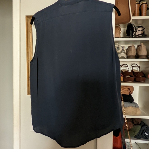 Samsoe & Samsoe blouse Medium navy - Picture 2 of 3